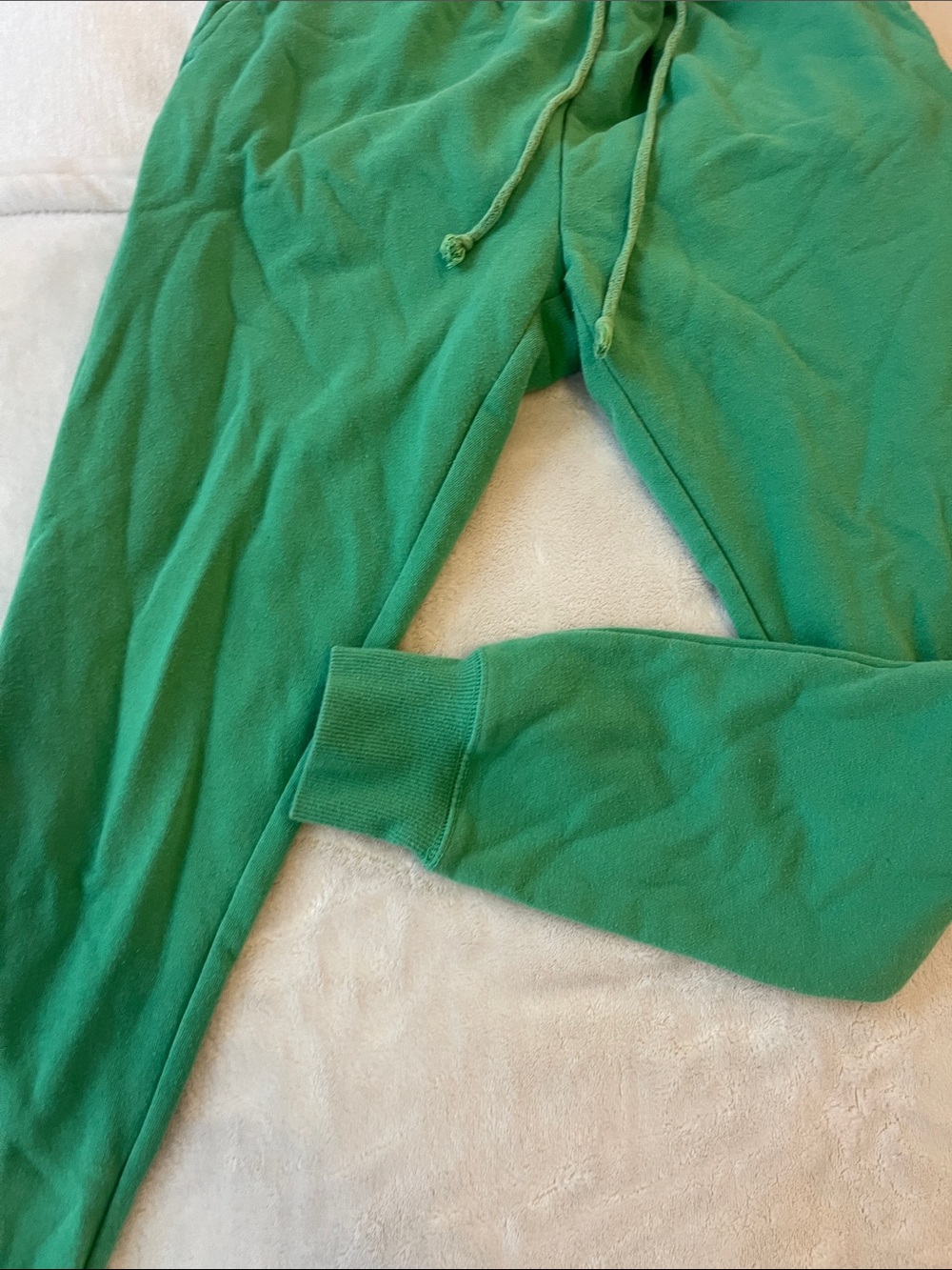 Green Drawstring Joggers - Picture 2 of 2